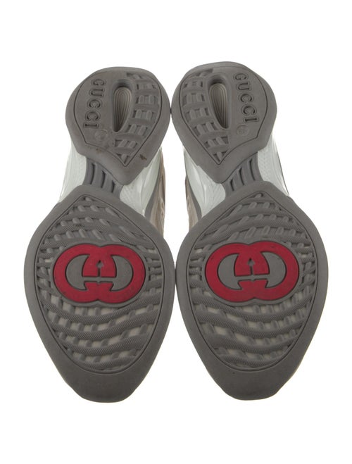 Gucci Interlocking G Logo Suede Sneakers