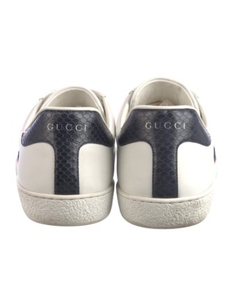 Gucci Sylvie Web Accent Leather Sneakers