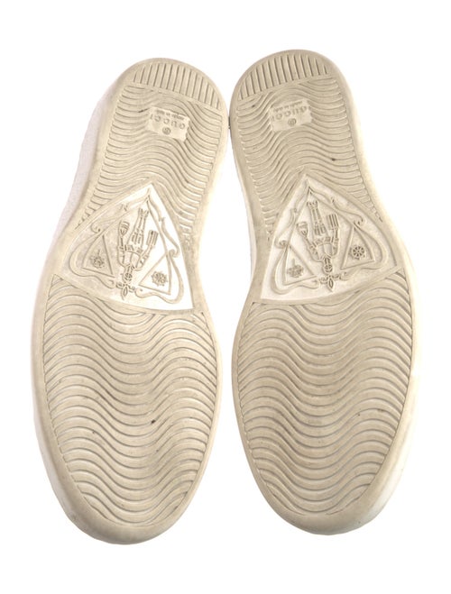 Gucci Sylvie Web Accent Leather Sneakers