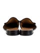 Gucci Horsebit Accent Leather Slippers