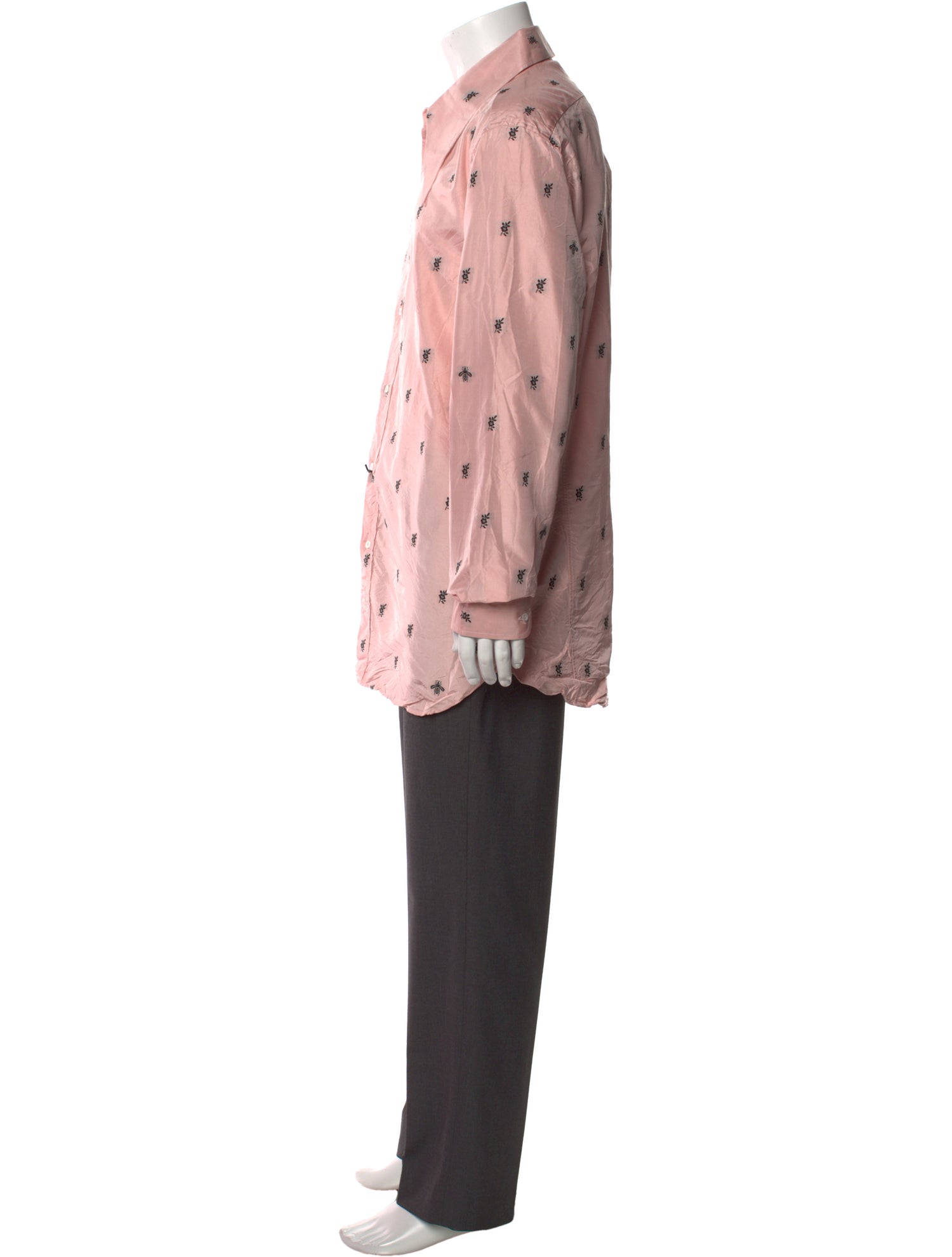 Gucci 2018 Bee Accent Shirt w/ Tags