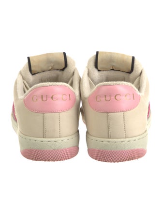 Gucci GG Canvas Leather Sneakers