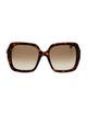 Gucci Interlocking G Logo Oversize Sunglasses