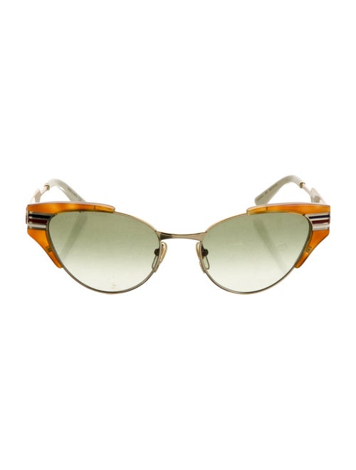 Gucci Interlocking G Logo Cat-Eye Sunglasses