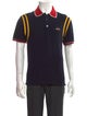 Gucci Sylvie Web Accent Collar Polo Shirt