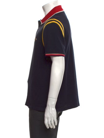 Gucci Sylvie Web Accent Collar Polo Shirt