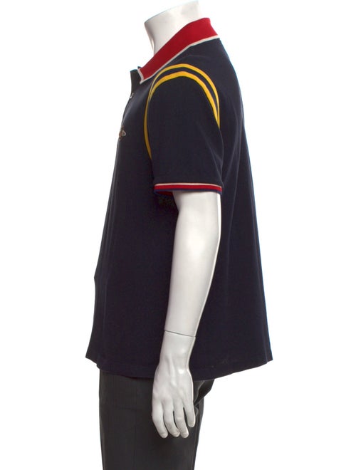 Gucci Sylvie Web Accent Collar Polo Shirt