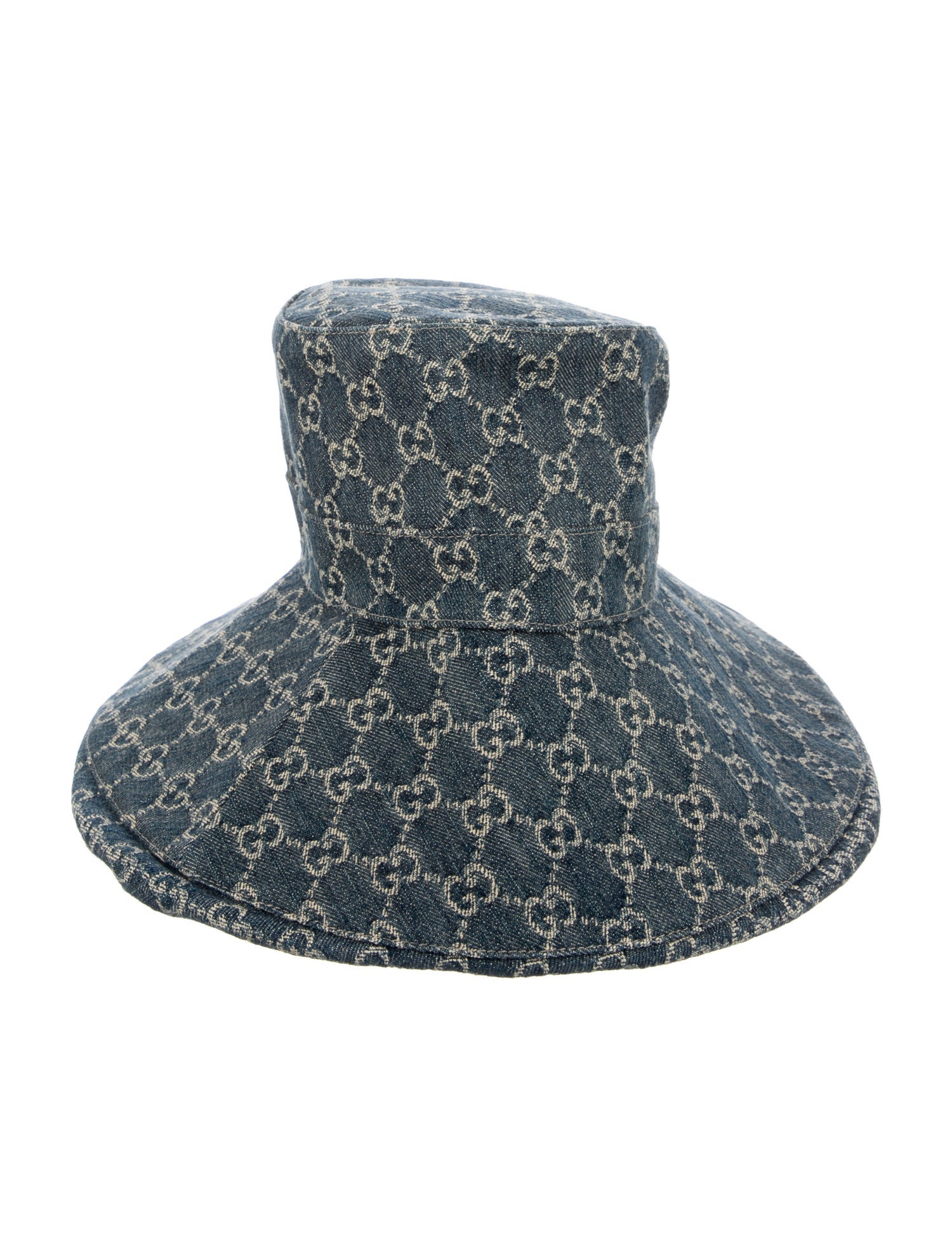 Gucci gg denim bucket hat S