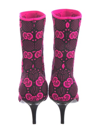 Gucci GG Signature Printed Sock Boots