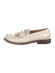 Gucci GG Supreme Tassel Accents Loafers