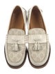 Gucci GG Supreme Tassel Accents Loafers