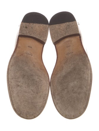 Gucci GG Supreme Tassel Accents Loafers