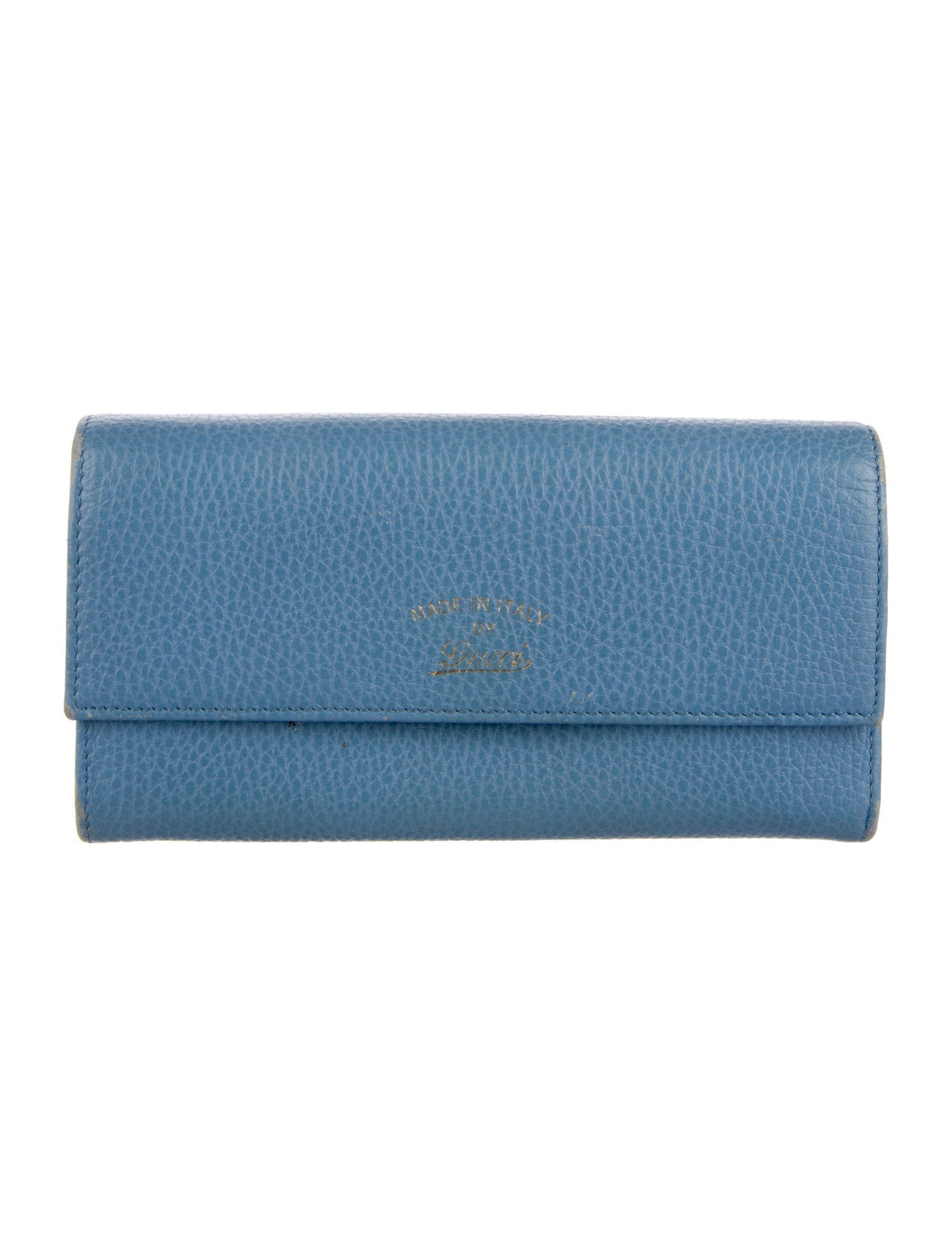 Gucci Pebbled Calfskin Swing Continental Wallet Leather Continental Wallet