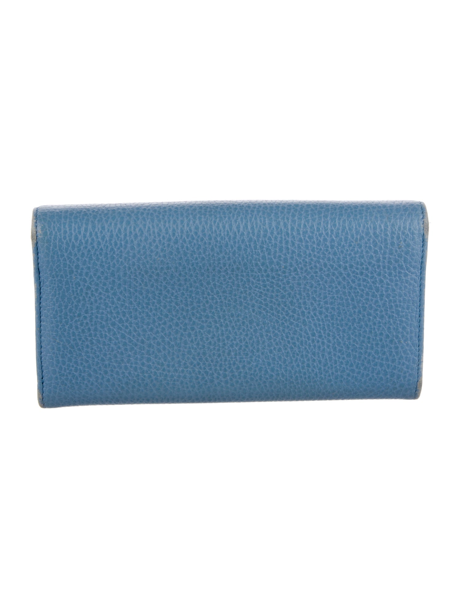 Gucci Pebbled Calfskin Swing Continental Wallet Leather Continental Wallet