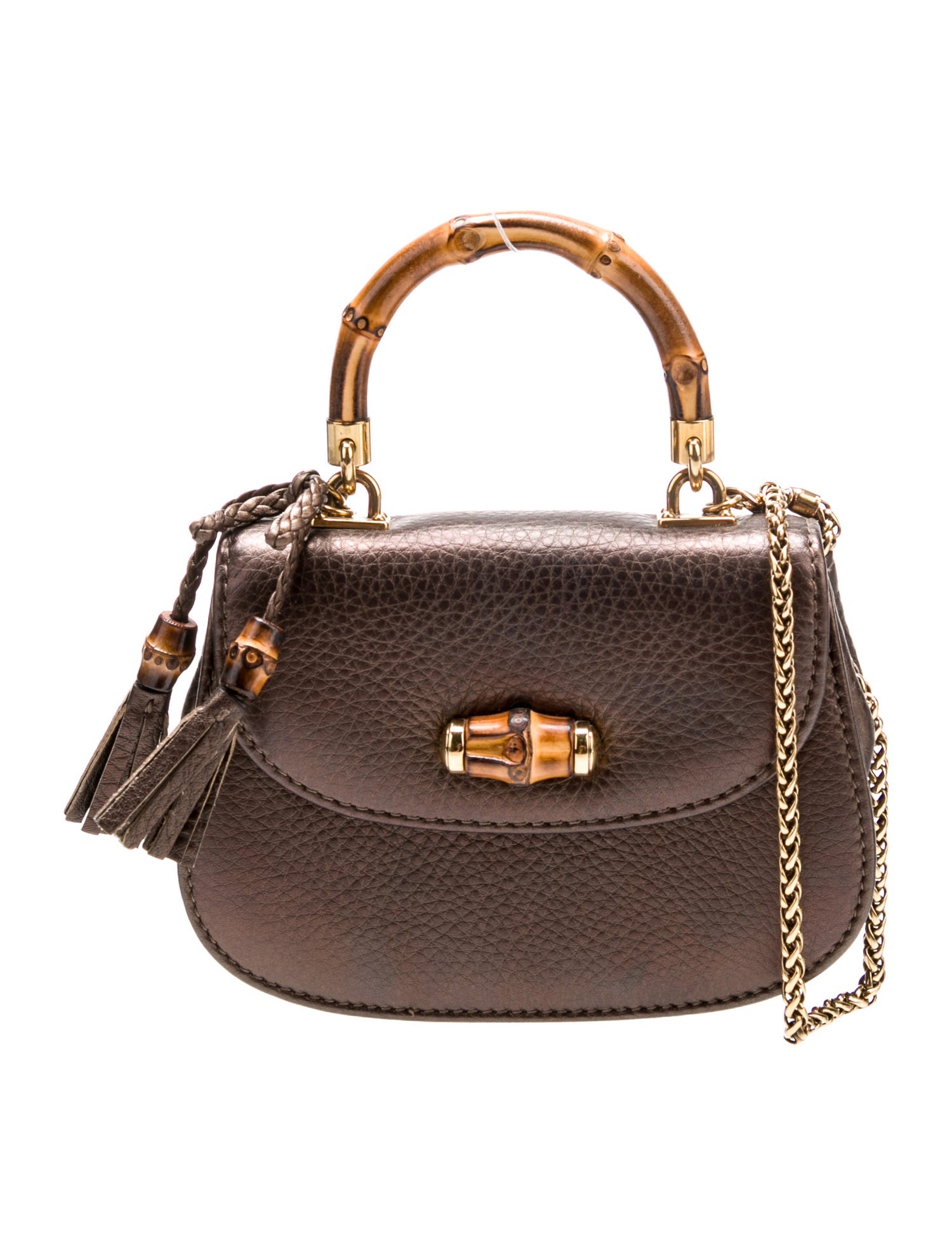 Gucci Bamboo Top Handle Bag Mini