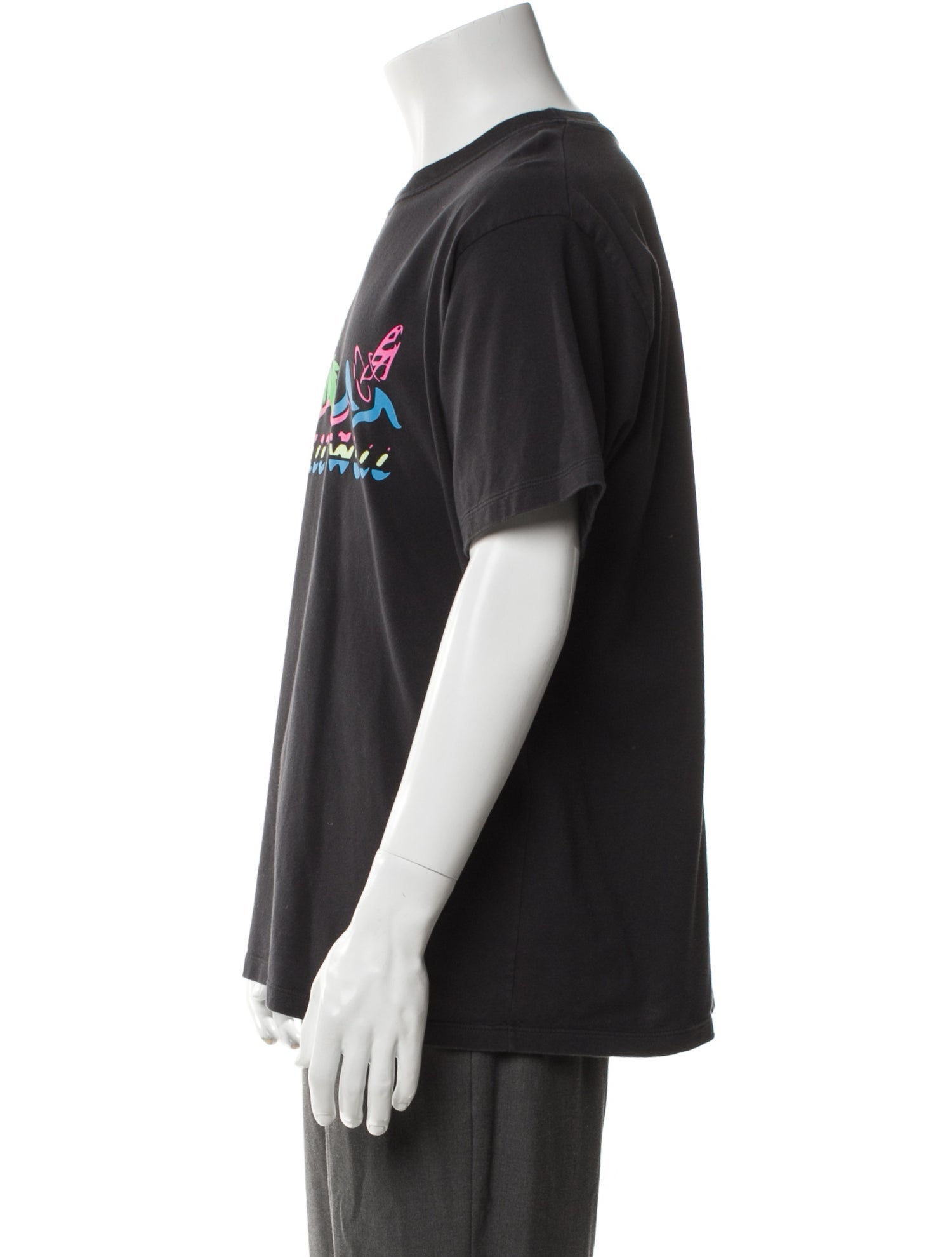 Gucci Graphic Print Crew Neck T-Shirt