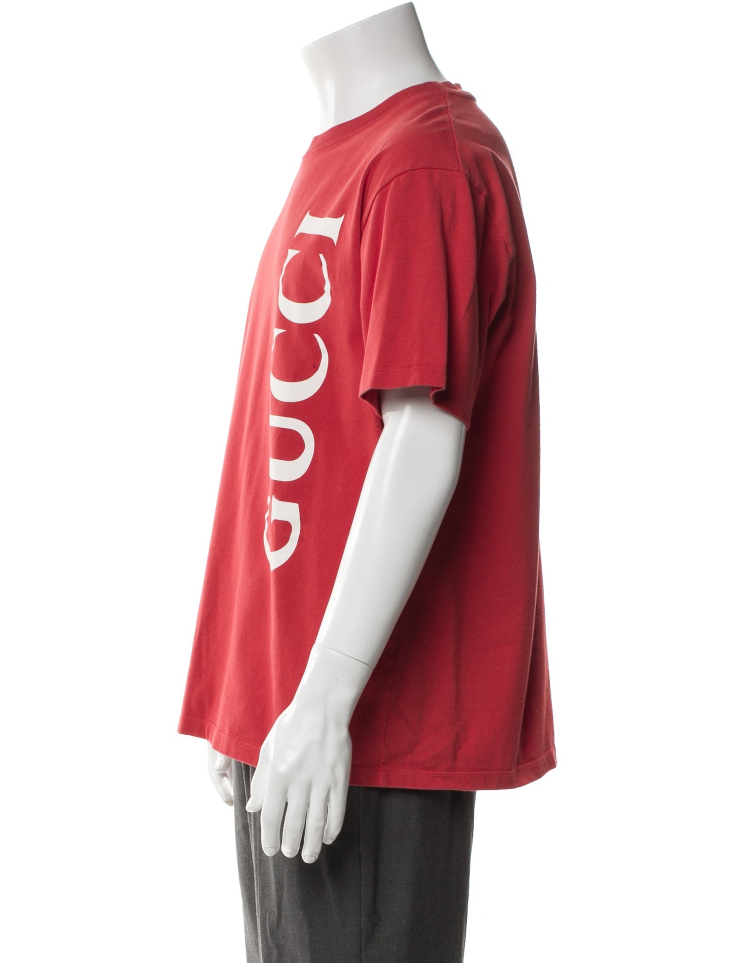 Gucci Graphic Print Crew Neck T-Shirt