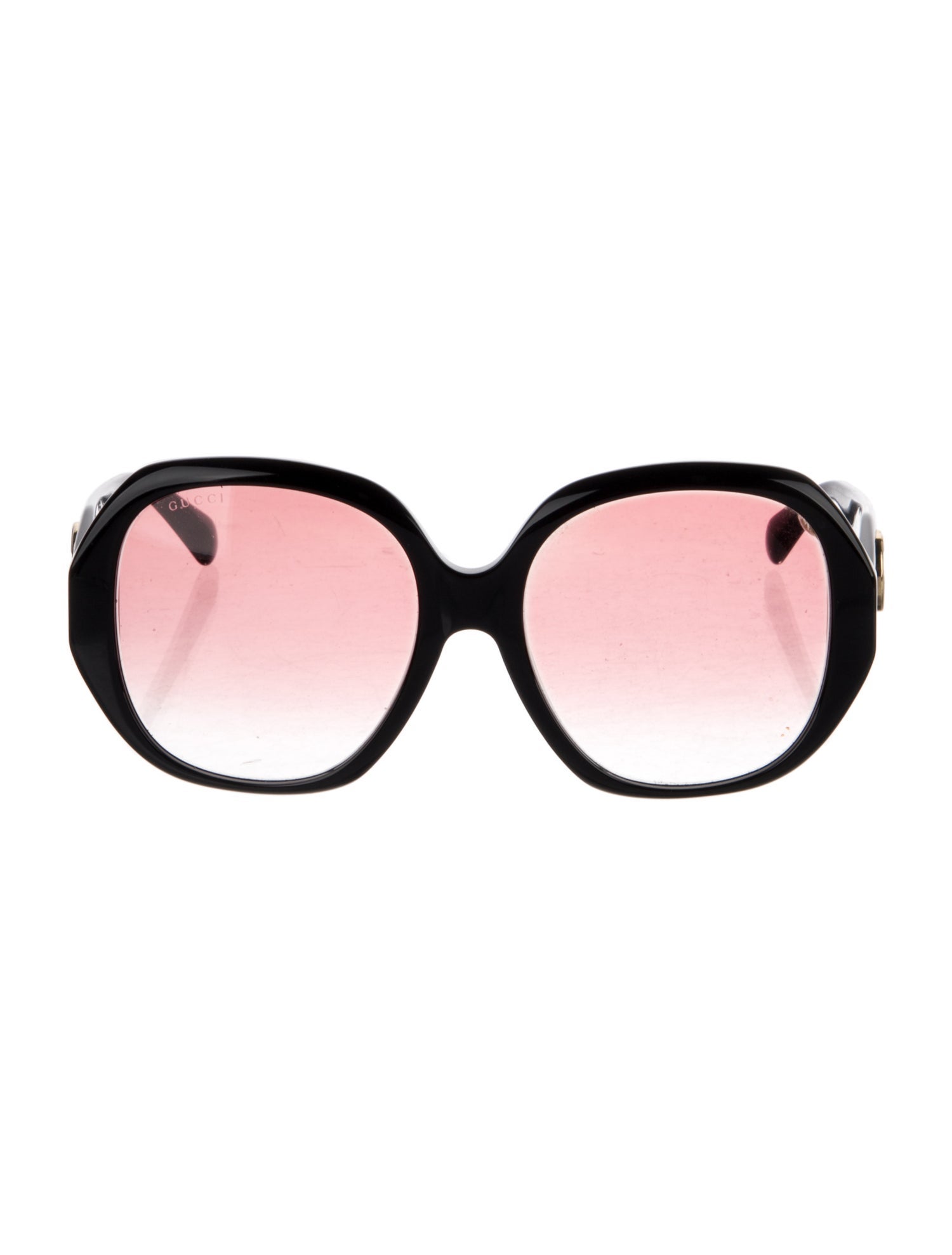Gucci Interlocking G Logo Oversize Sunglasses