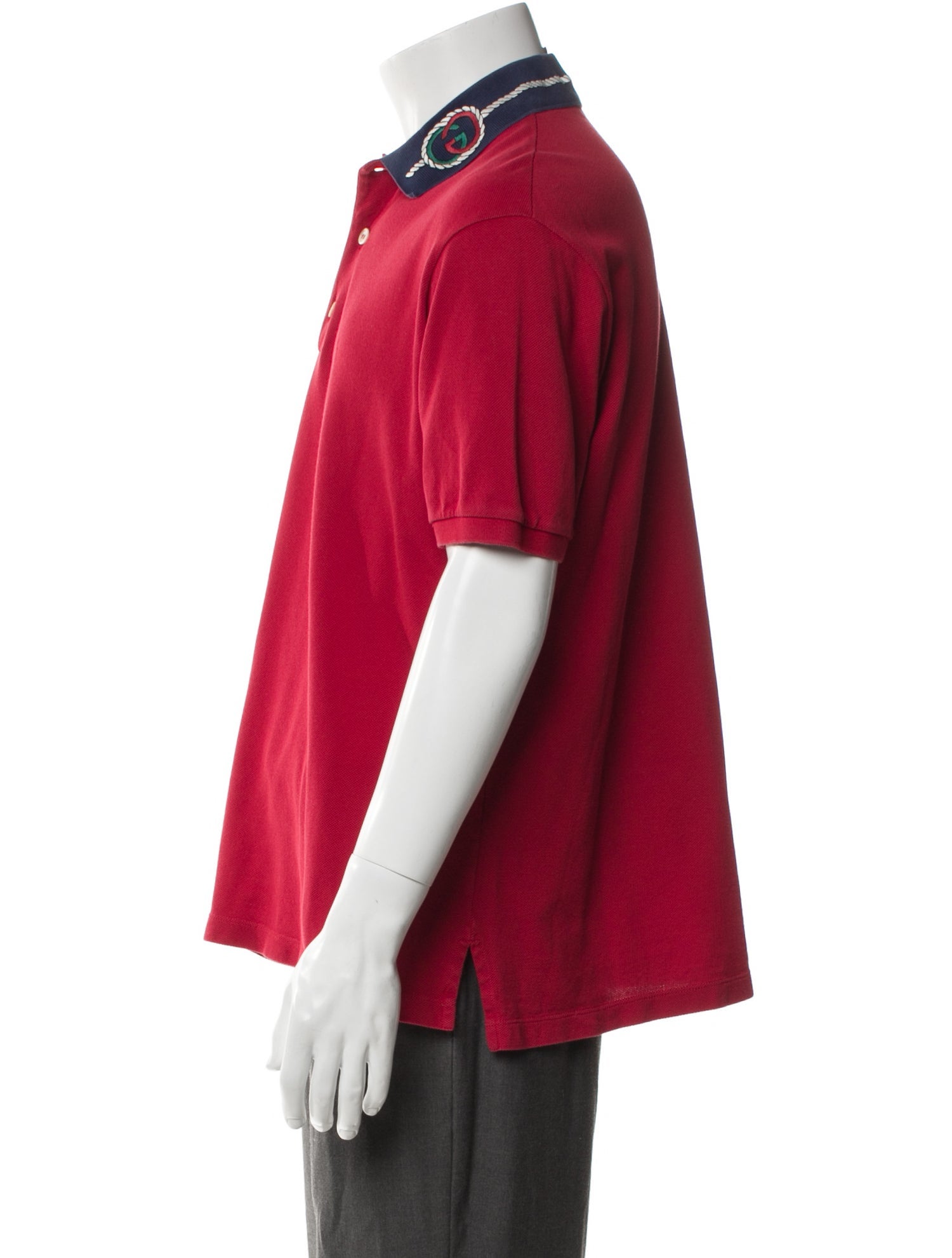 Gucci Crew Neck Short Sleeve Polo Shirt