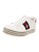 Gucci Sylvie Web Accent Leather Sneakers