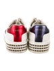 Gucci Sylvie Web Accent Leather Sneakers