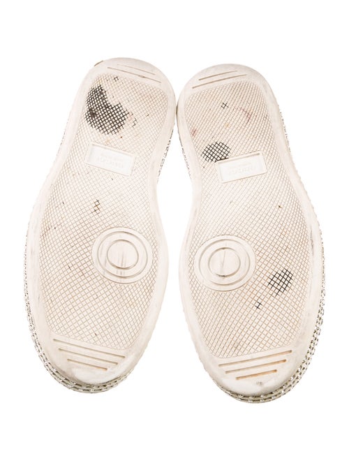 Gucci Sylvie Web Accent Leather Sneakers