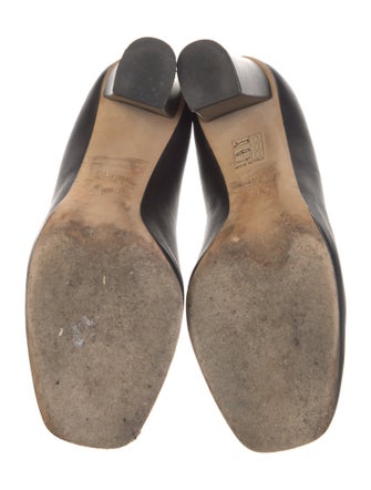 Gucci Horsebit Accent Leather Pumps