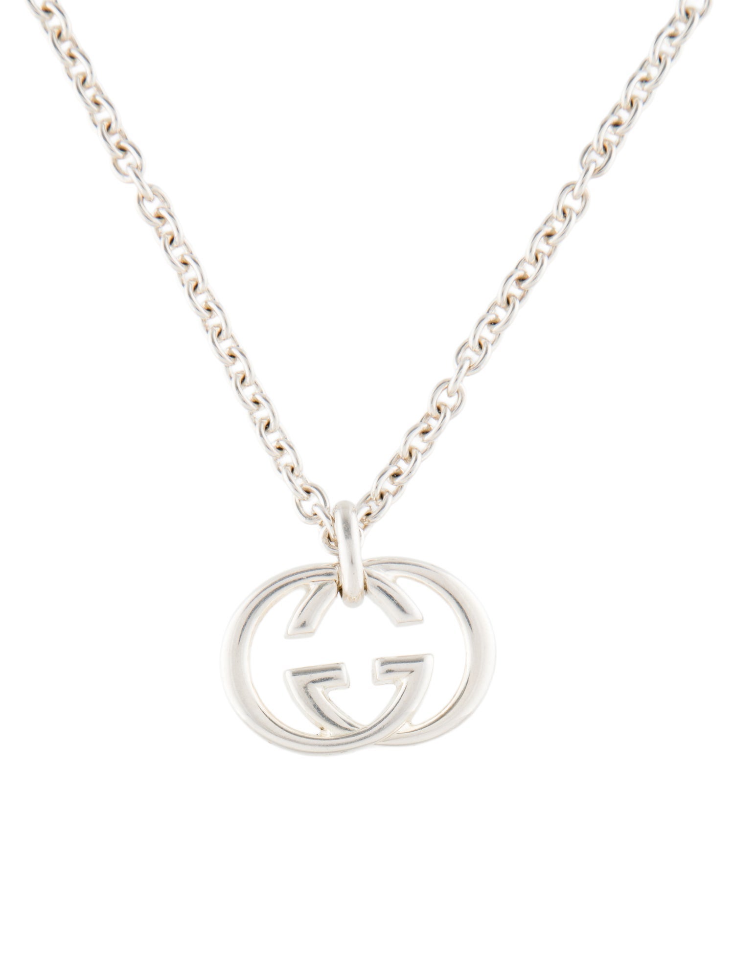 Gucci Interlocking G Pendant Necklace