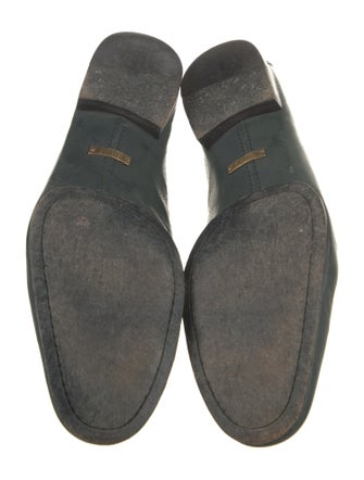 Gucci Horsebit Accent Leather Dress Loafers
