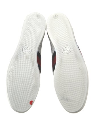 Gucci Sylvie Web Accent Glitter Sneakers