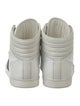 Gucci Web Accent Leather Sneakers