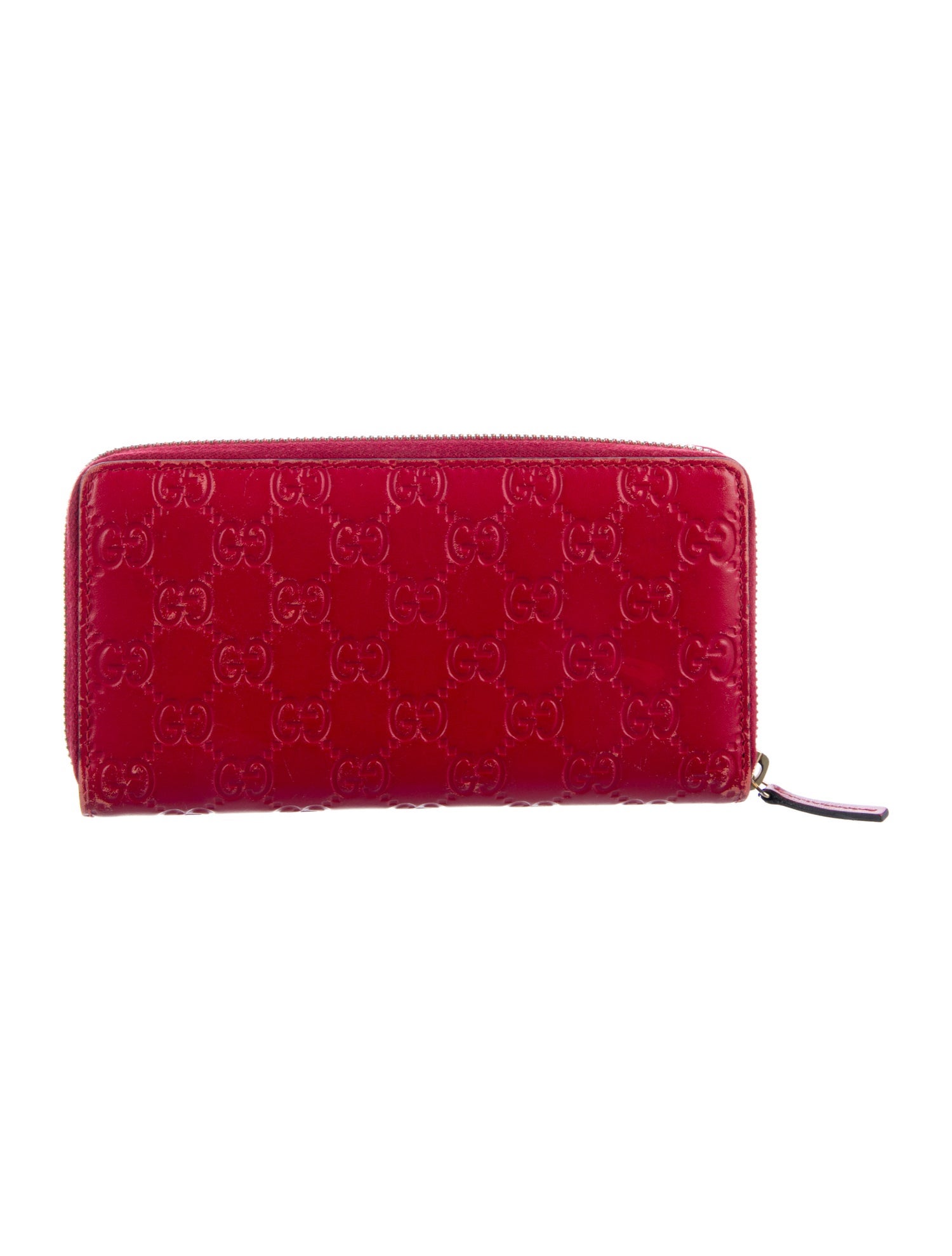 Gucci GG Signature Embossed Leather Wallet