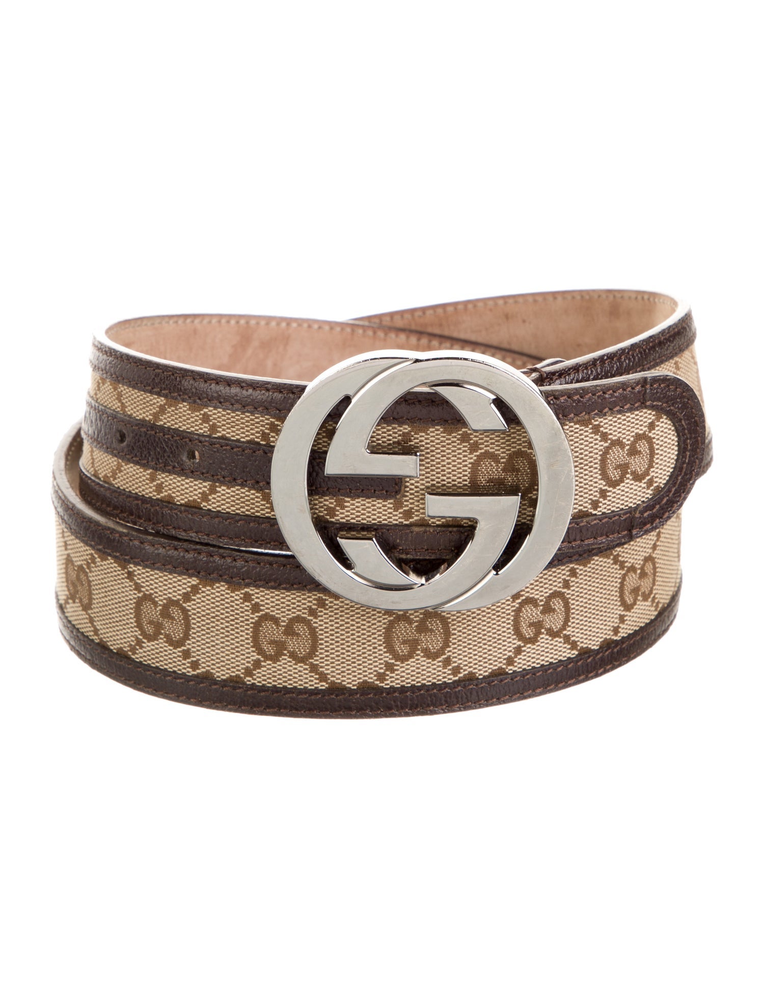 Gucci GG Canvas Canvas Belt