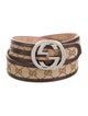 Gucci GG Canvas Canvas Belt