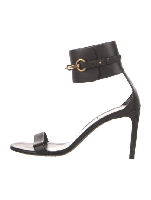 Gucci 1955 Horsebit Accent Leather Sandals