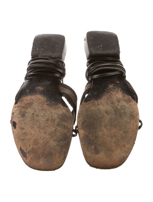 Gucci Leather Gladiator Sandals