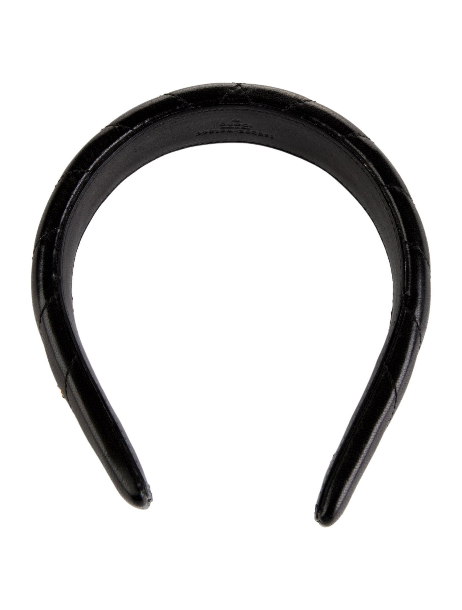 Gucci Solid Leather Headband