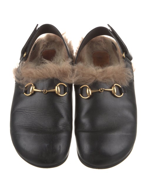 Gucci 1955 Horsebit Accent Leather Sandals