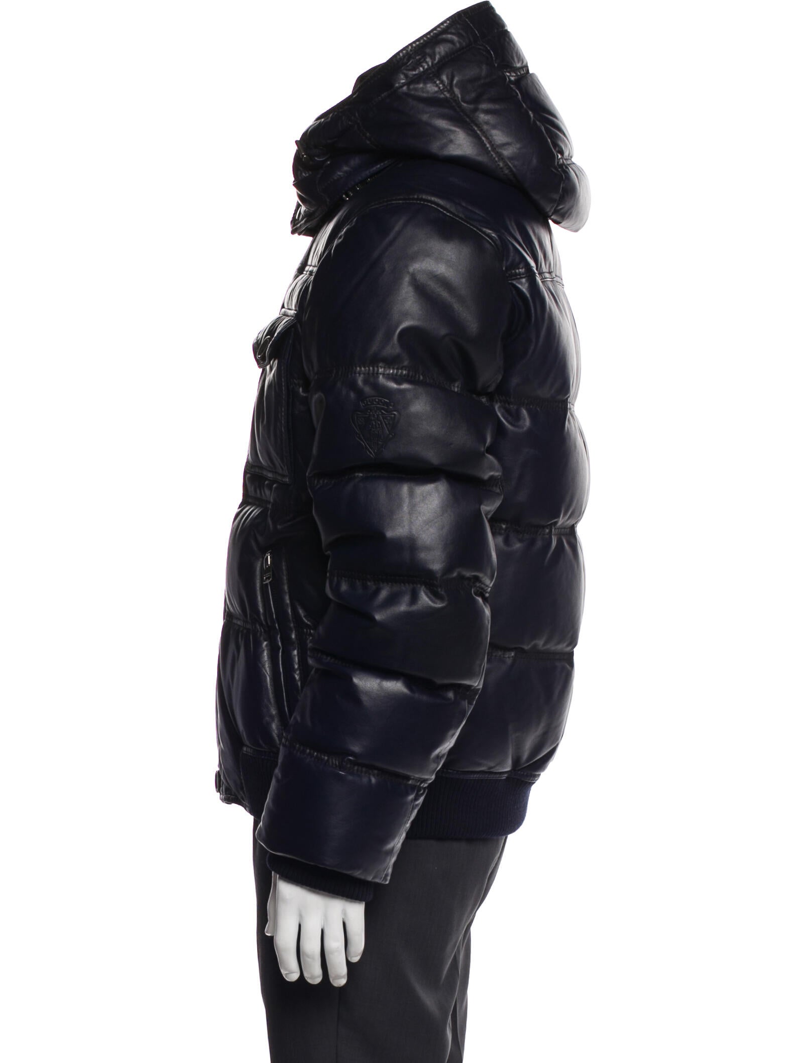 Gucci Leather Puffer Coat