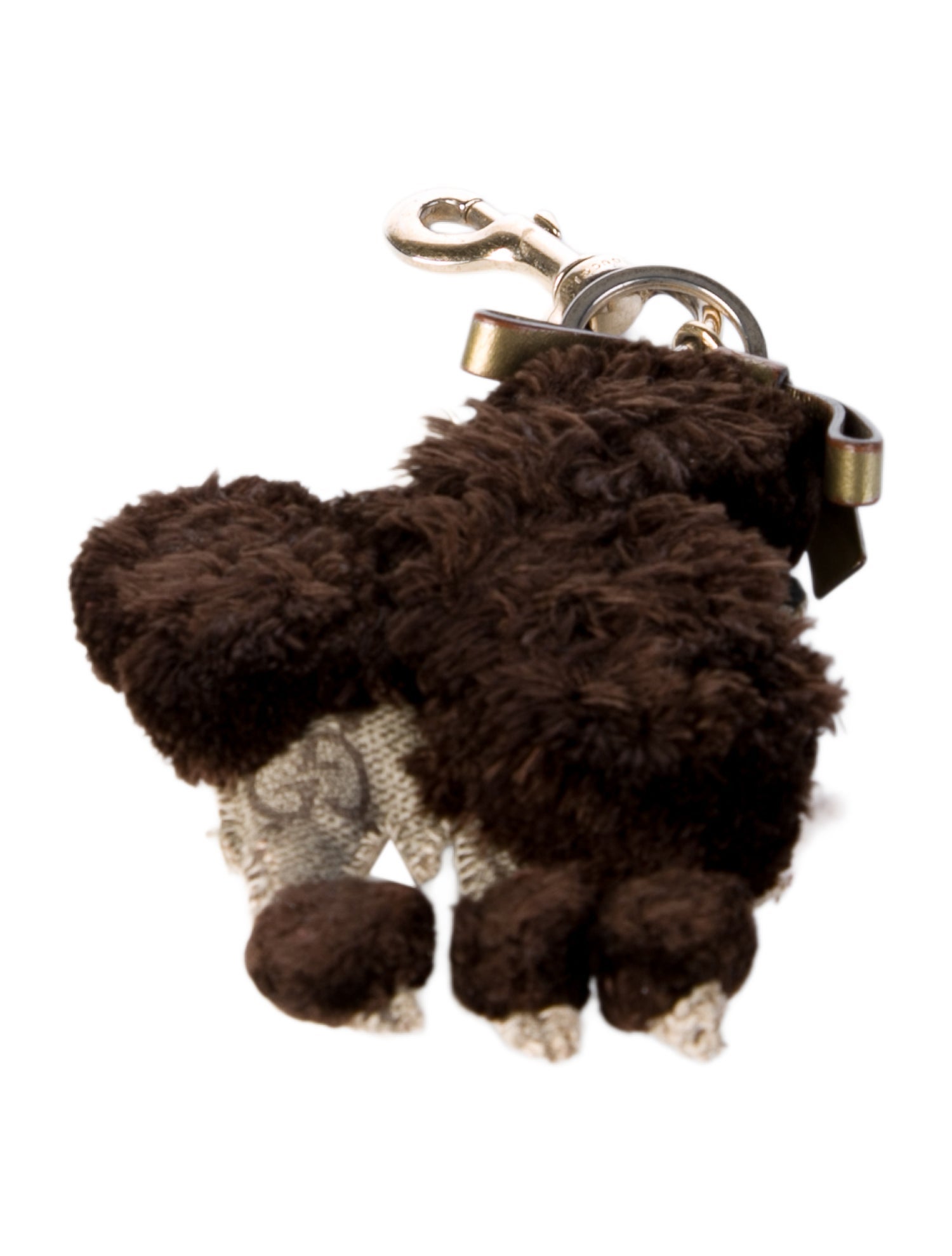 Gucci GG Supreme Lulu French Poodle Bag Charm