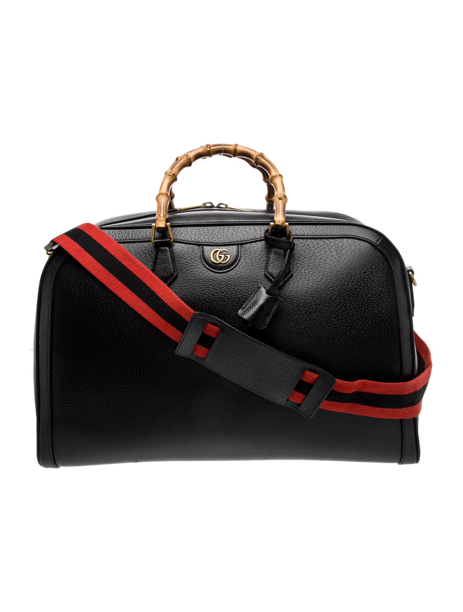 Gucci Leather Weekender Bag