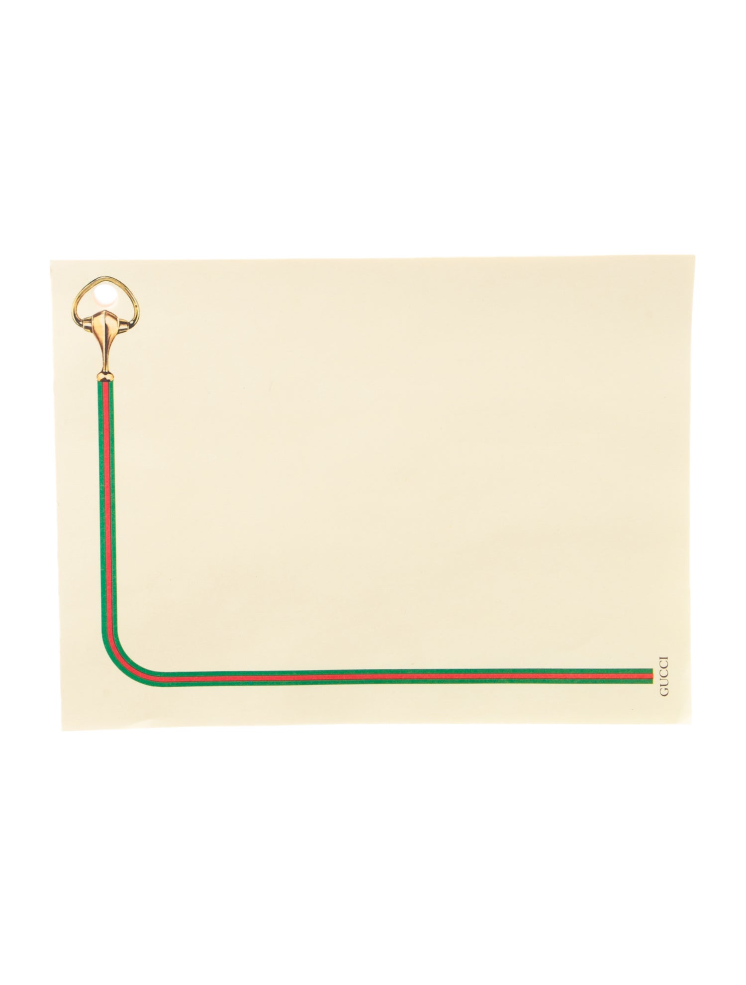 Gucci Vintage Horsebit Notepad