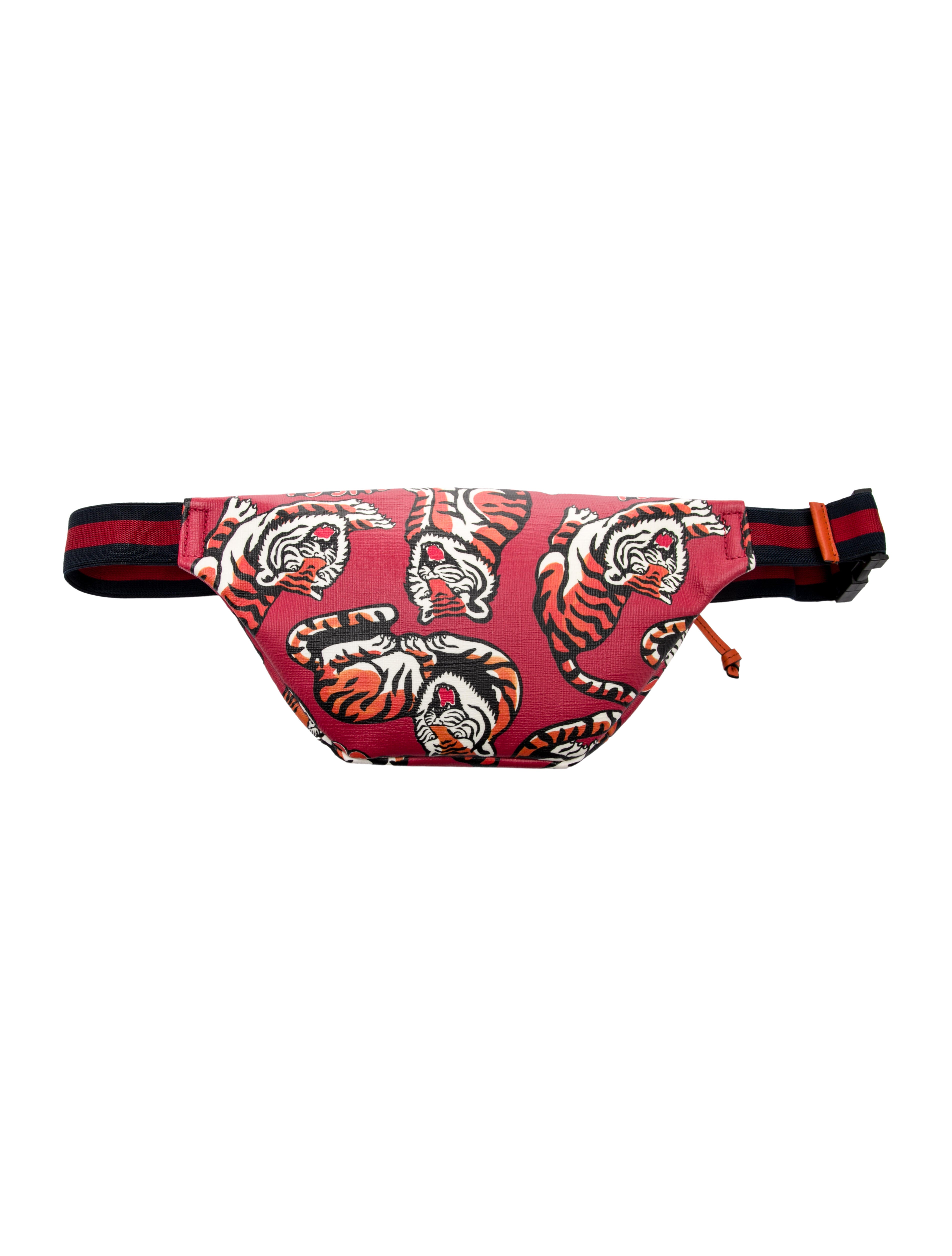 Gucci Tiger Coated Canvas Belt Bag