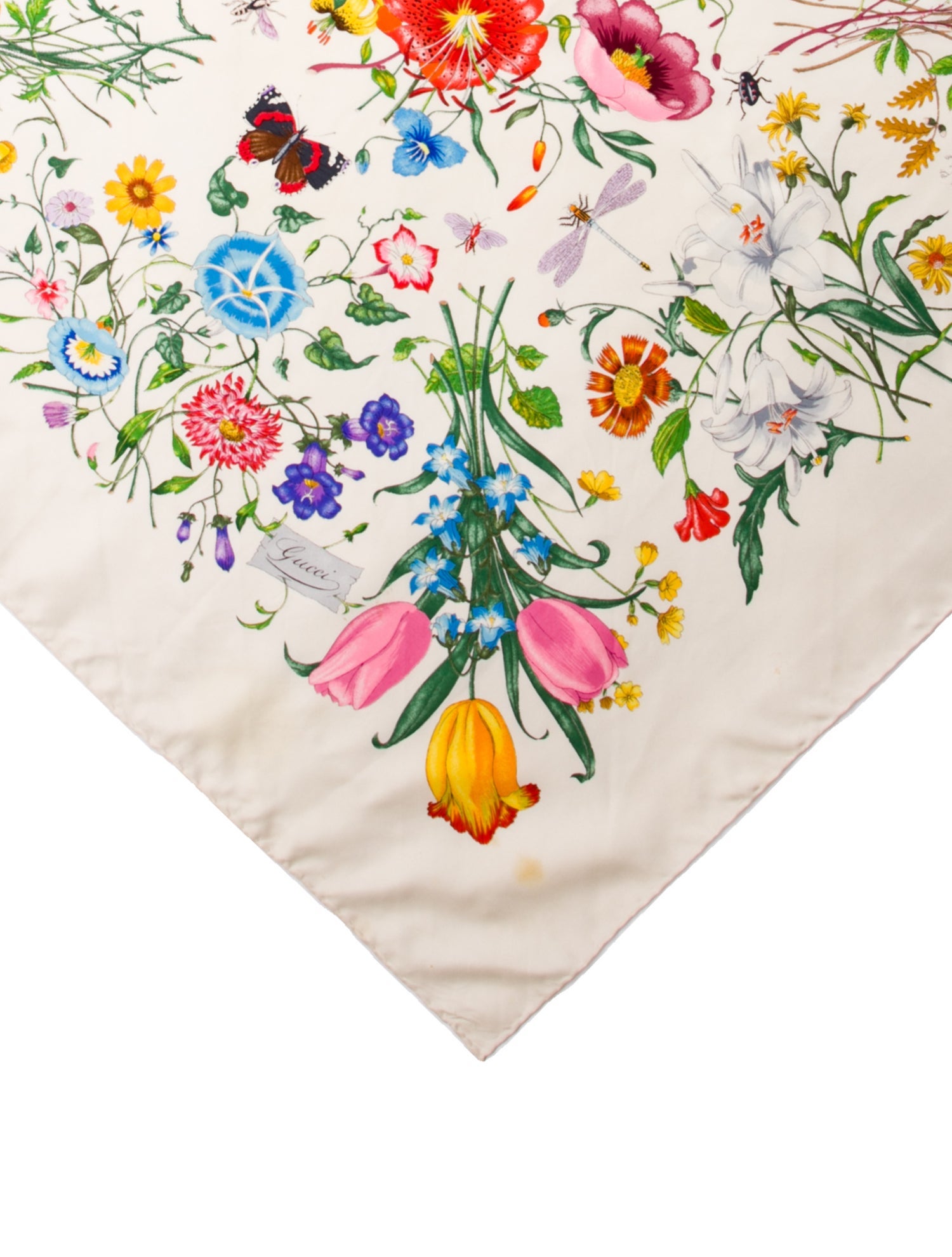 Gucci Silk Vintage Scarf