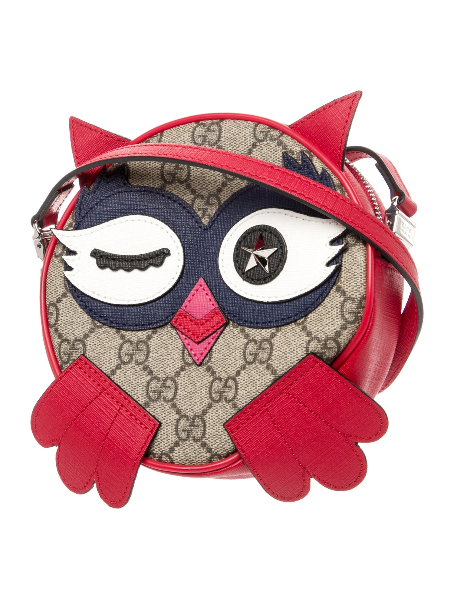 Gucci GG Supreme Owl Crossbody Bag