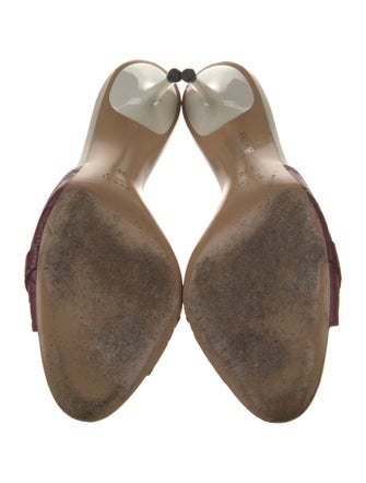 Gucci Horsebit Accent Leather Slides