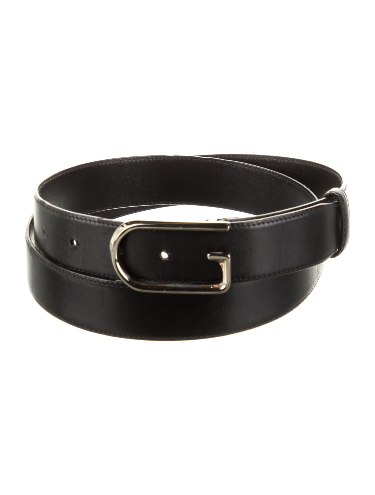 Gucci Skinny Leather Belt