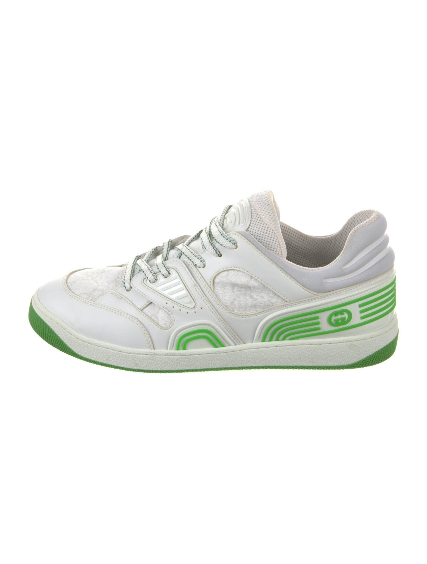 Gucci GG Supreme Leather Athletic Sneakers