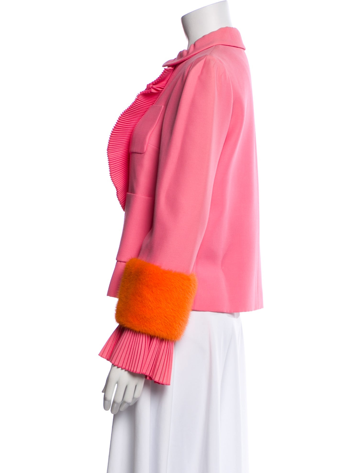 Gucci 2017 Wool Fur Jacket