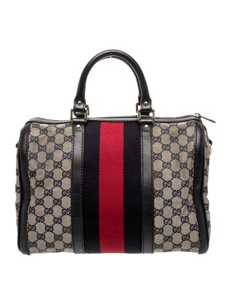 Gucci GG Canvas Top Handle Bag